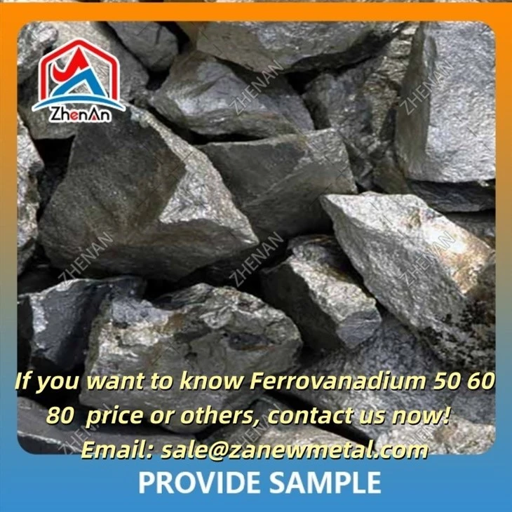 Ferrovanadium 60% 10-120 mm suppliers