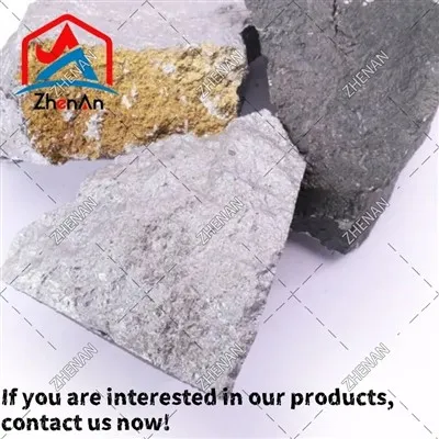 10-50 mm ferrochrome 60 lågkol