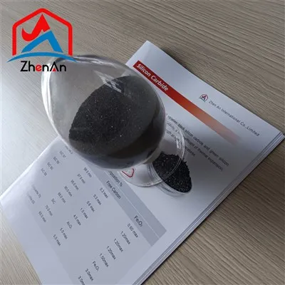 Svart Silicon Carbide P Grit