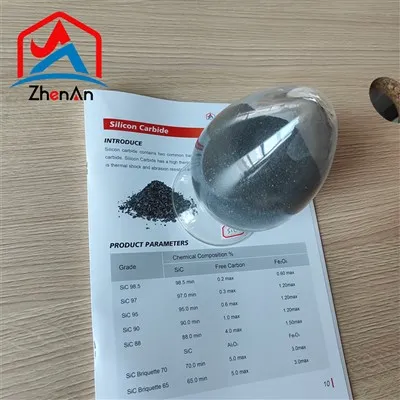 F220 svart kiselkarbidkorn